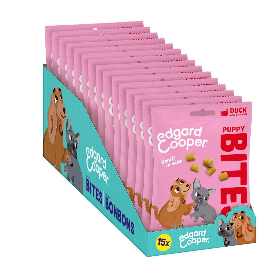 50 g Edgard & Cooper Bocaditos Mini Puppy de Pato y Pollo para perros, , large Imagen numero 8
